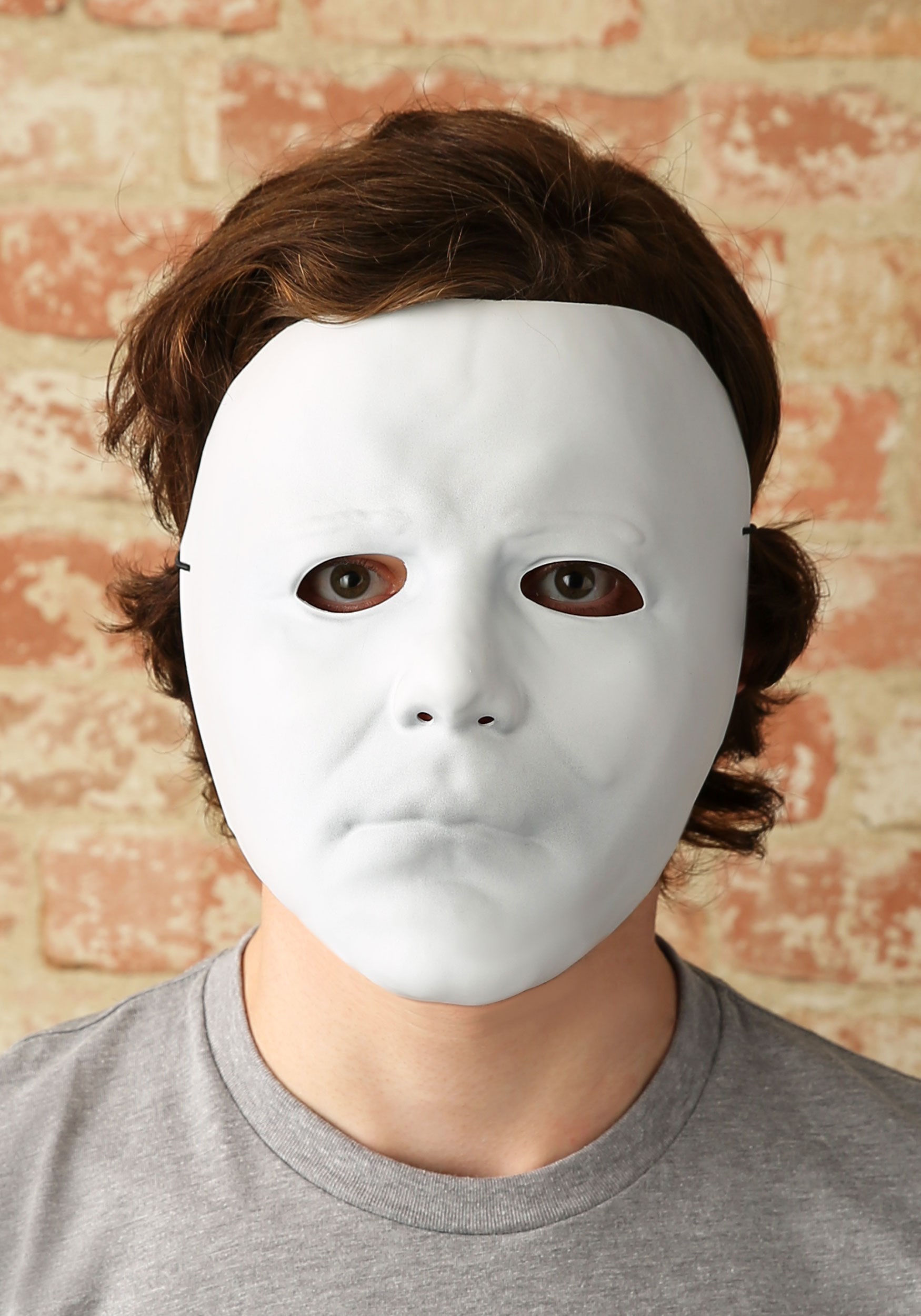 Halloween Michael Myers Mask Vacuform para adultos Multicolor Colombia