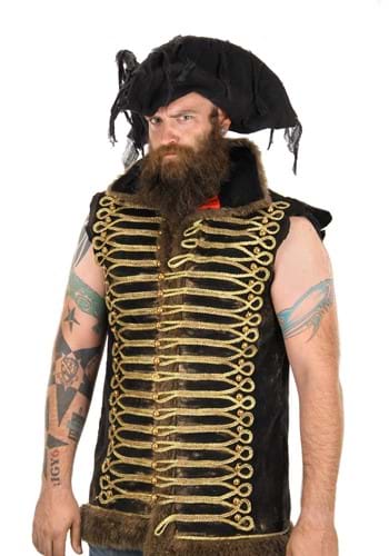 Adult Ghost Pirate Costume Hat
