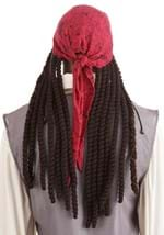 Adult Jack Sparrow Bandana and Dreads Set Alt 3