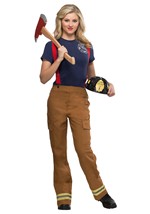 Womens Fire Captain Costume Alt 1