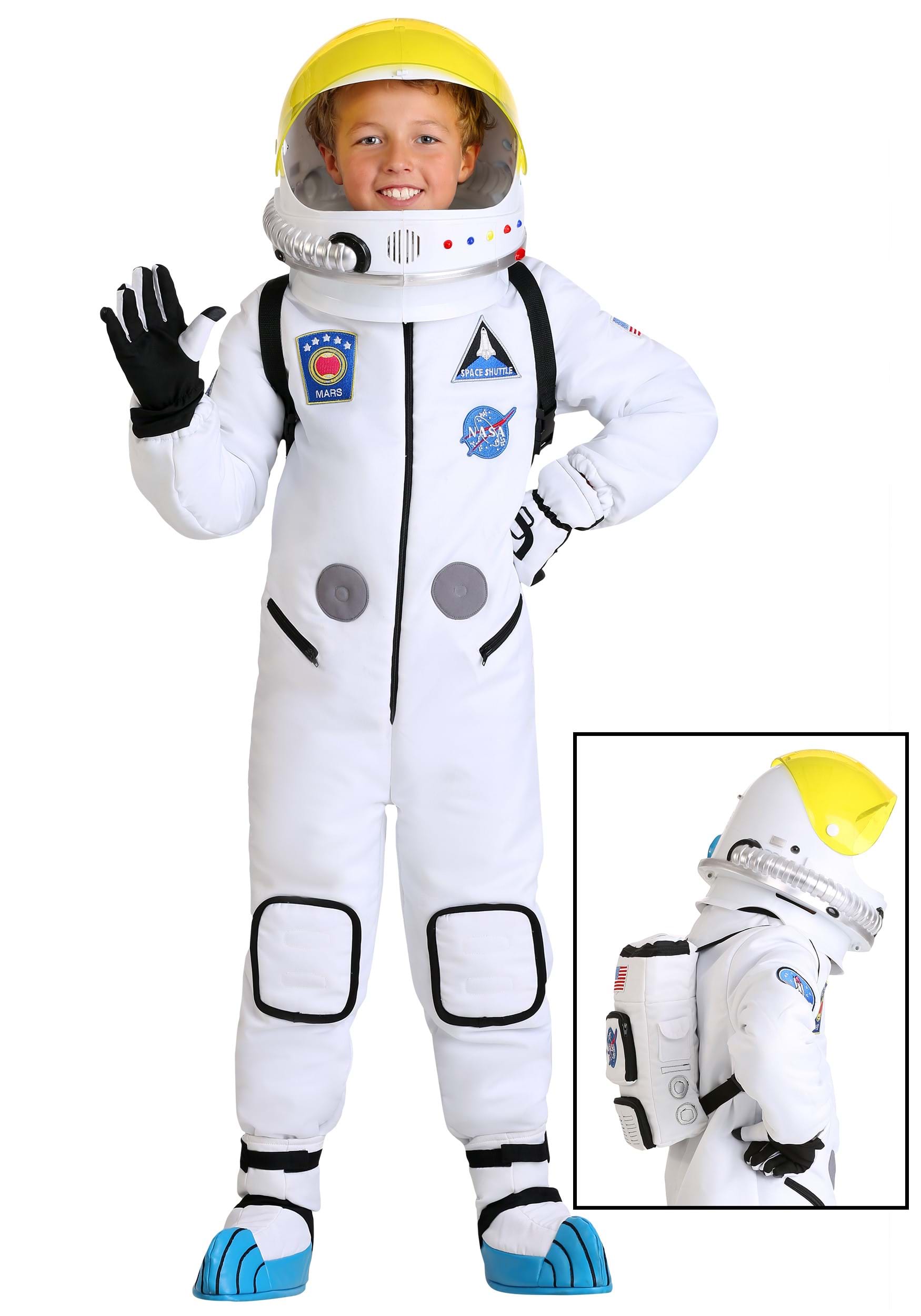 Disfraz de niño astronauta de lujo Multicolor