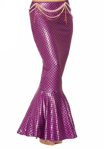 Women's Pink Mermaid Fin Skirt