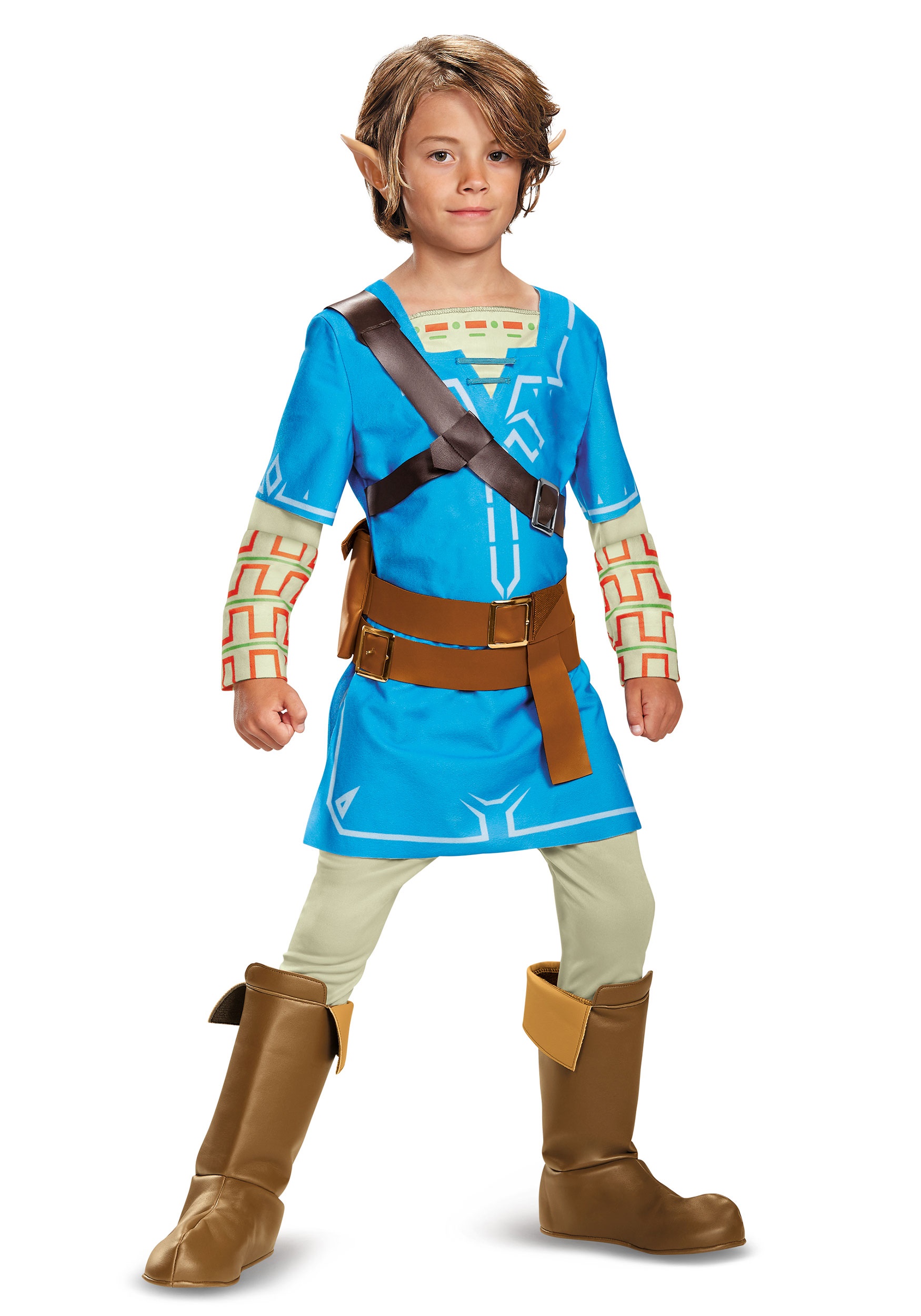 Legend of Zelda Breath of the Wild Link Deluxe Costume for