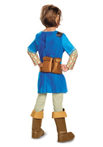 Legend of Zelda Breath of the Wild Dleuxe Link Costume for Boys | Video Game Costumes