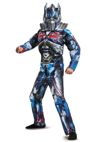 Boys Optimus Prime Muscle Costume