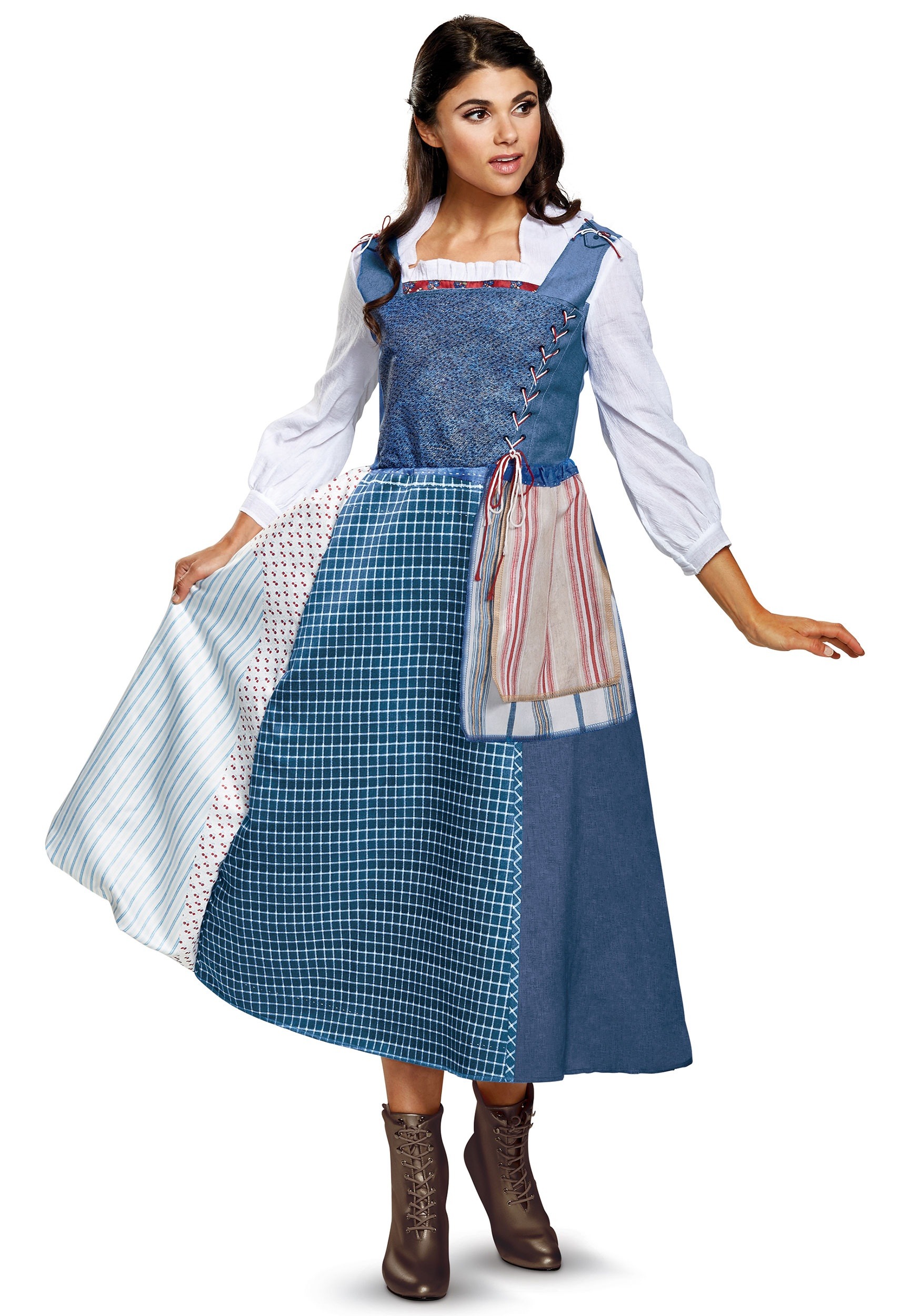 Belle Village Dress Deluxe Costume For Women