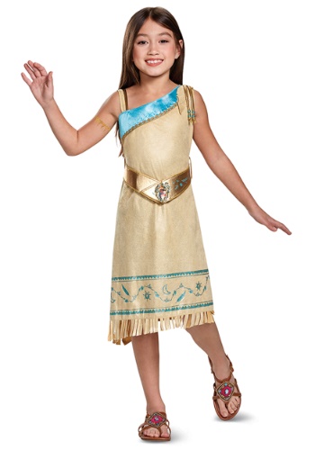 Girls Pocahontas Deluxe Costume