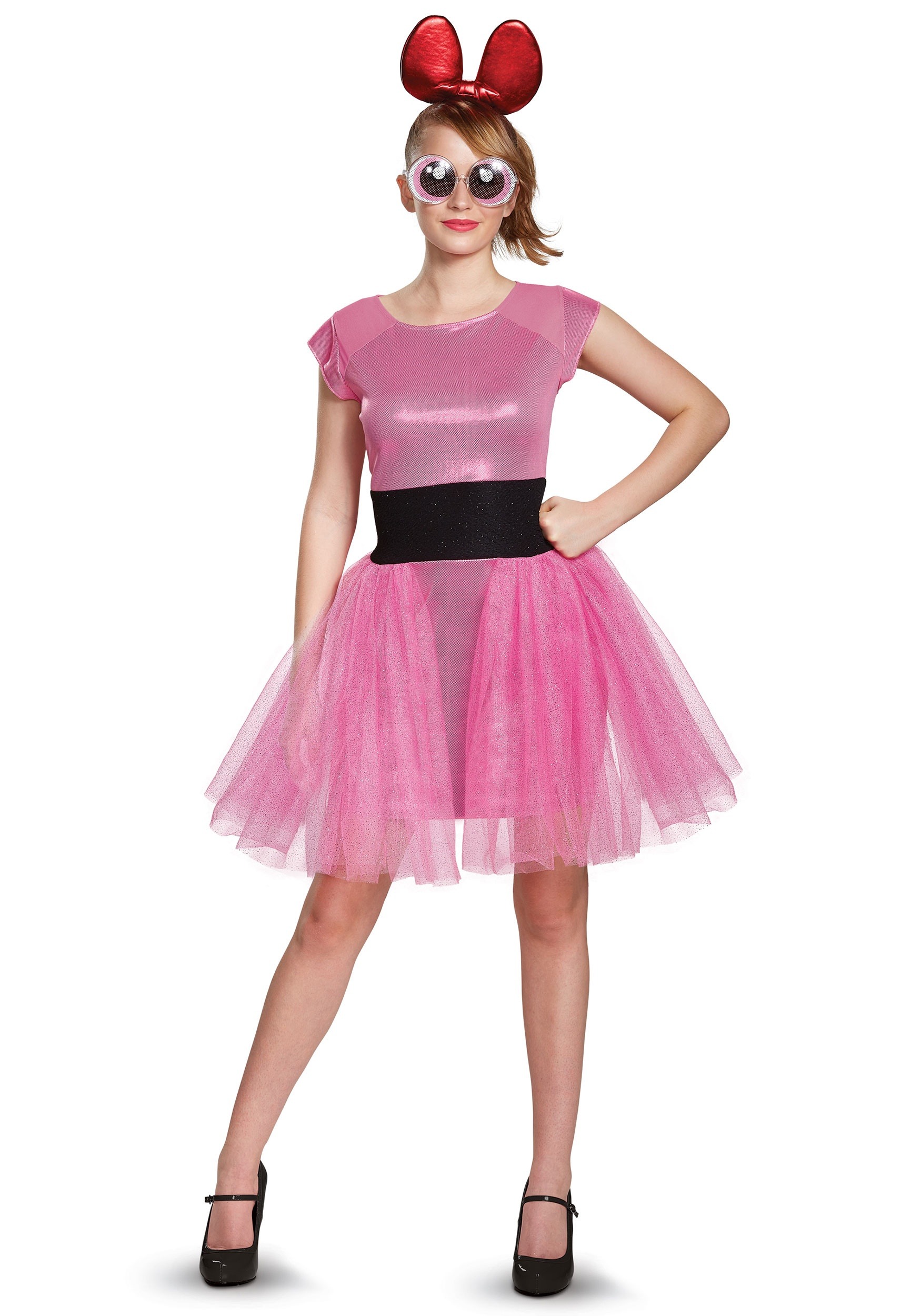 Blossom Deluxe Adult Costume From Powerpuff Girls 7585