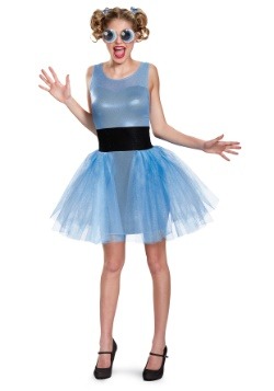 Women's Powerpuff Girls Bubbles Deluxe Costume
