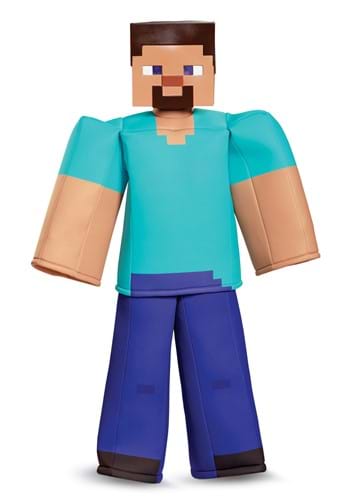 Boys Minecraft Steve Prestige Costume 