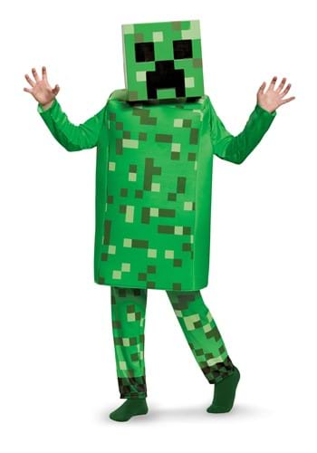Minecraft Creeper Deluxe Kids Costume 