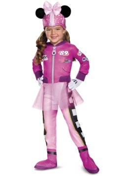 Girls Minnie Roadster Deluxe Toddler Costume