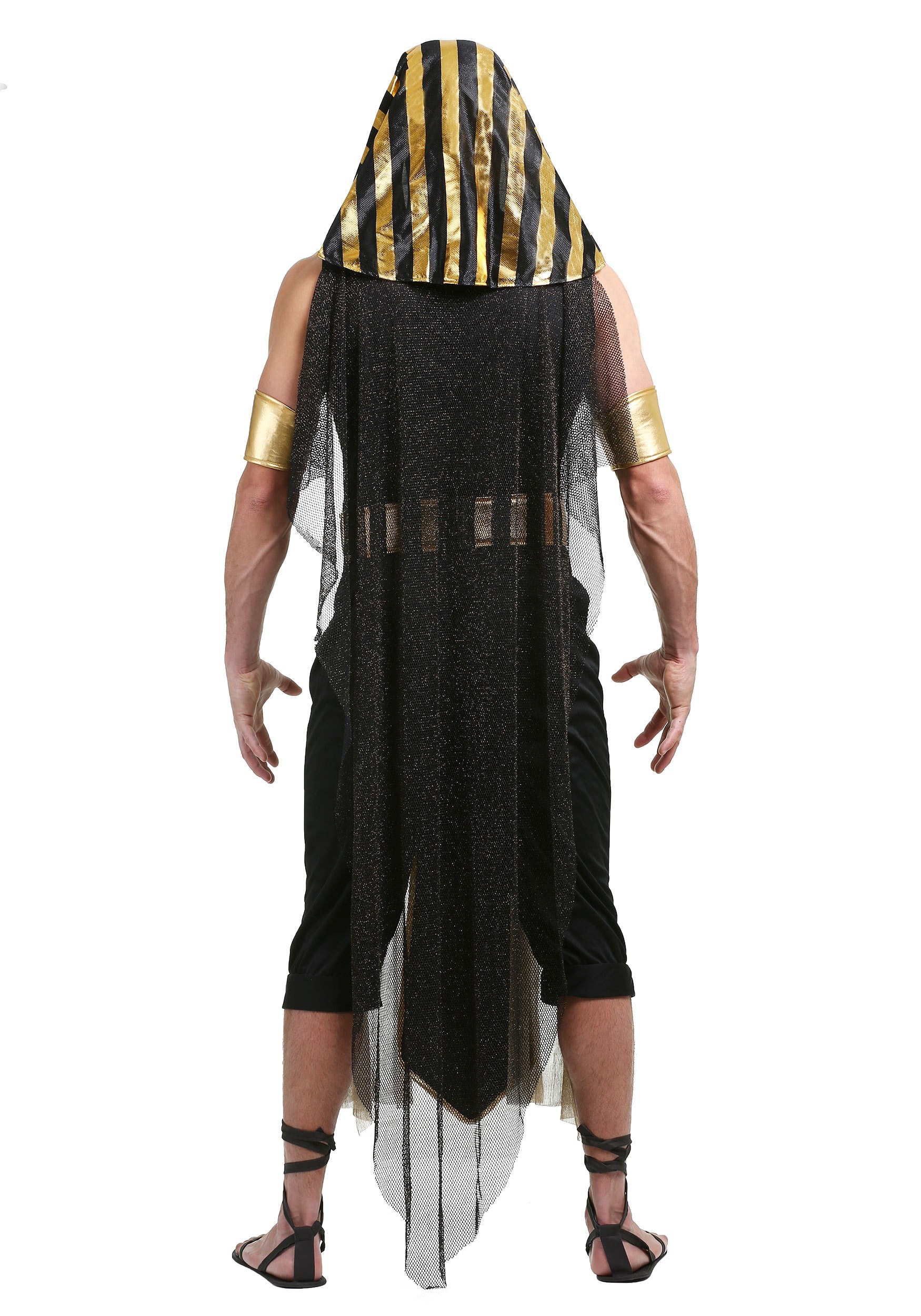 Details about  / Mens Egyptian Pharaoh Costume Pharoh King Tut Deluxe Outfit Pharoah Egypt Adult
