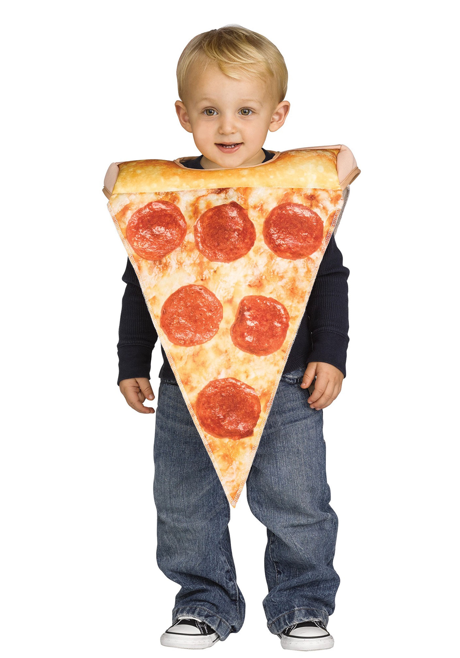 Disfraz de pizza slice Multicolor