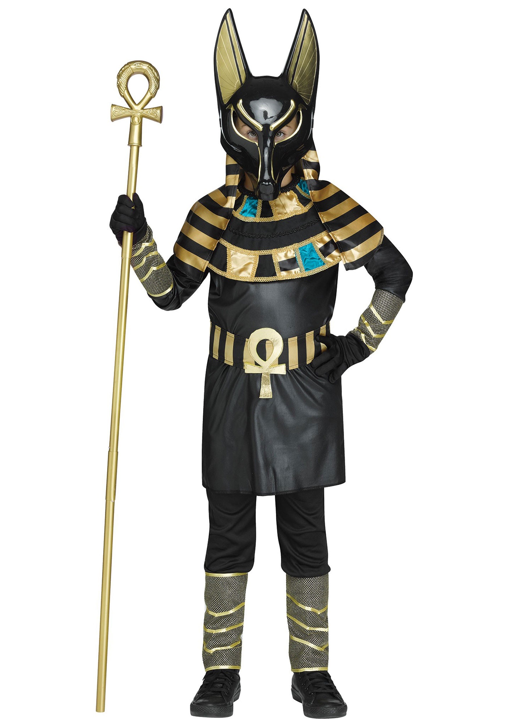 Disfraz de los niños de Anubis Multicolor