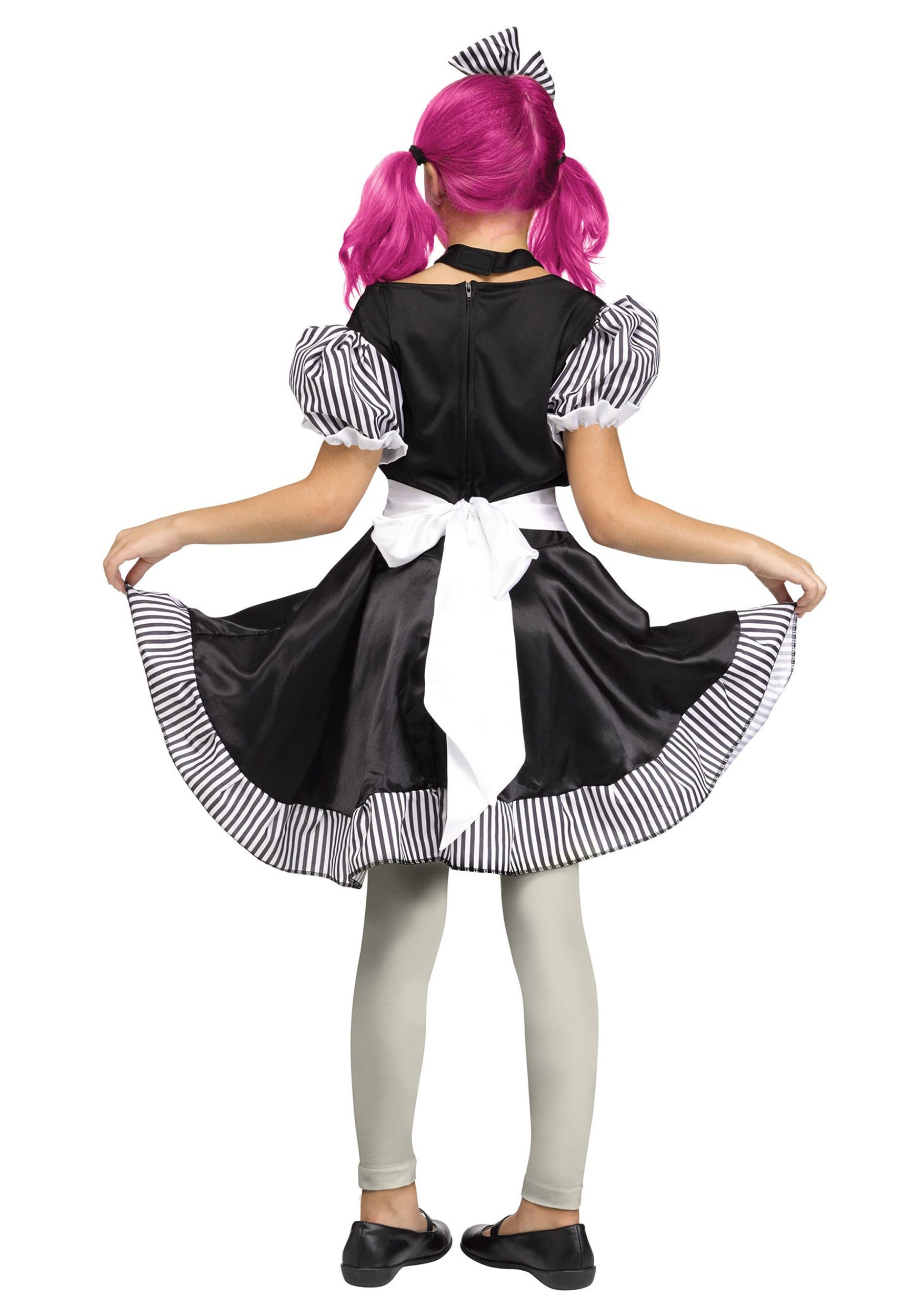 Creepy Broken Doll Puppet Girls Costume