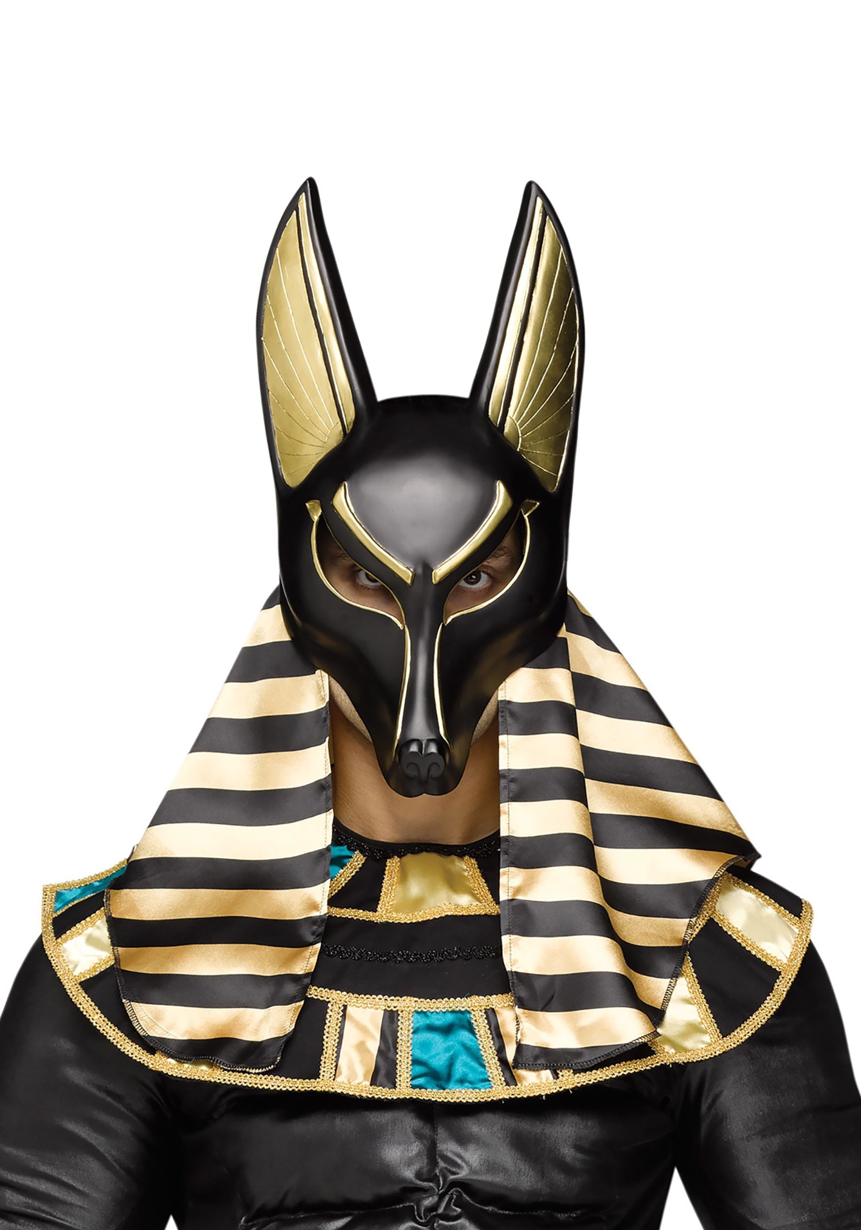 Máscara para adultos de Anubis Multicolor