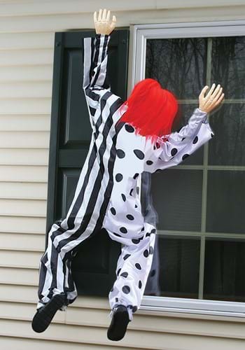 Killer Clown Window Hanging Halloween Prop | Clown Decorations