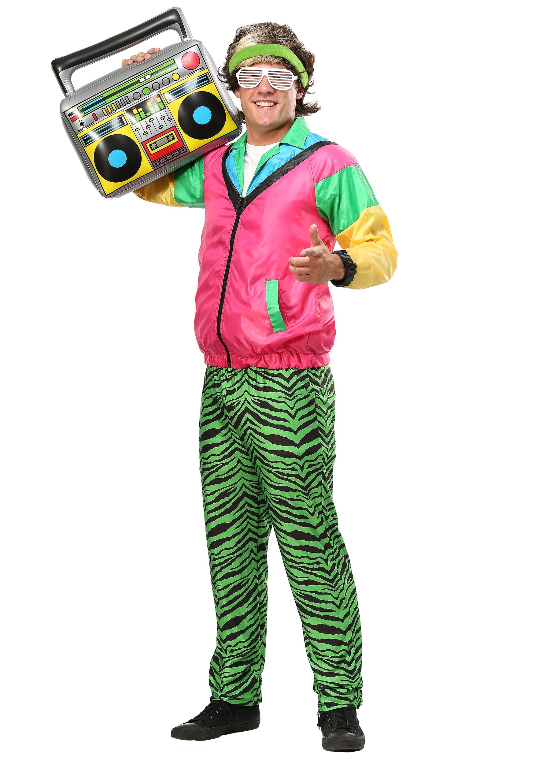 80s Male Track Suit Adult Costume