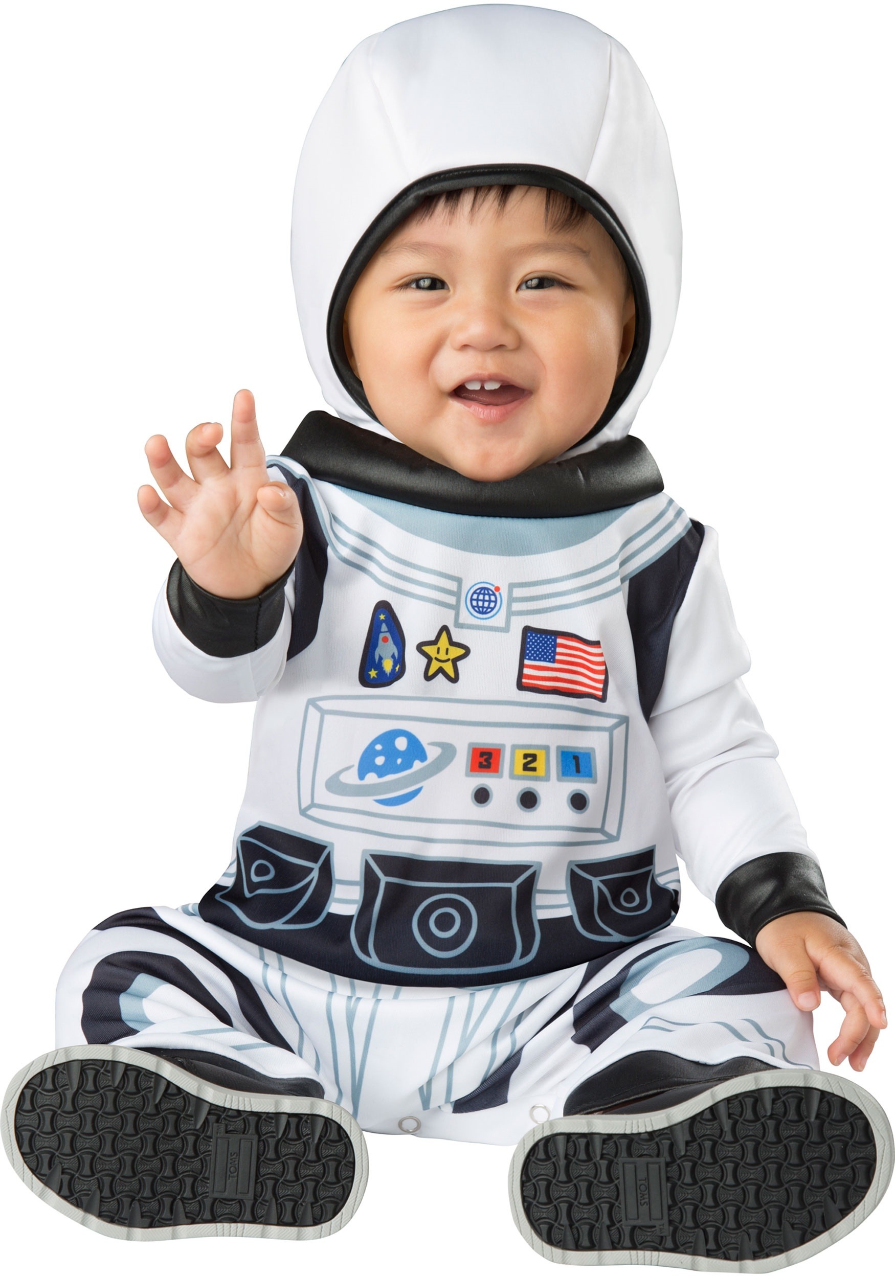 Disfraz de astronauta rosa infantil Multicolor – Yaxa Colombia