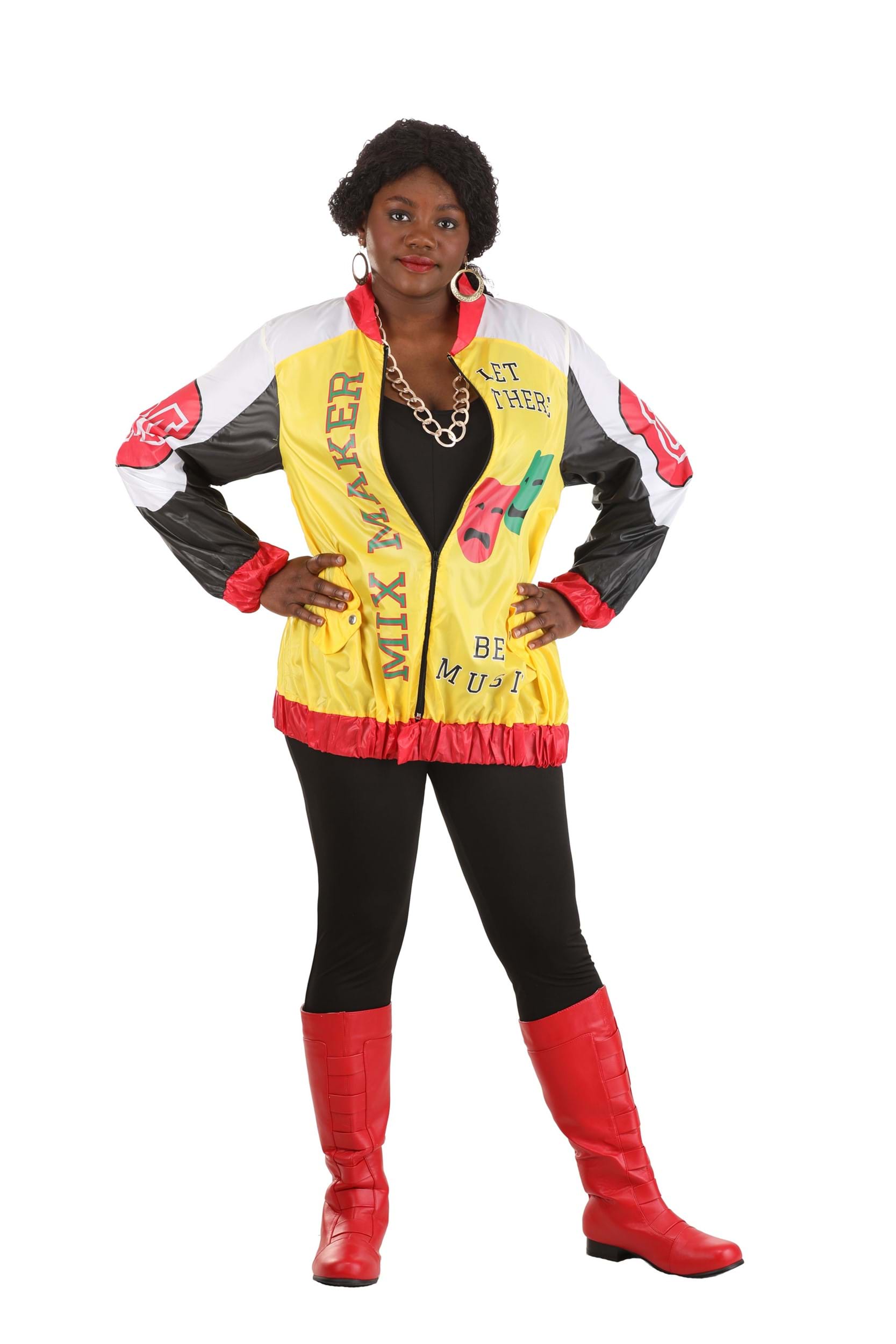Descent Slange Sekretær Women's Push It Pop Star Costume | 80s Hip Hop Costume