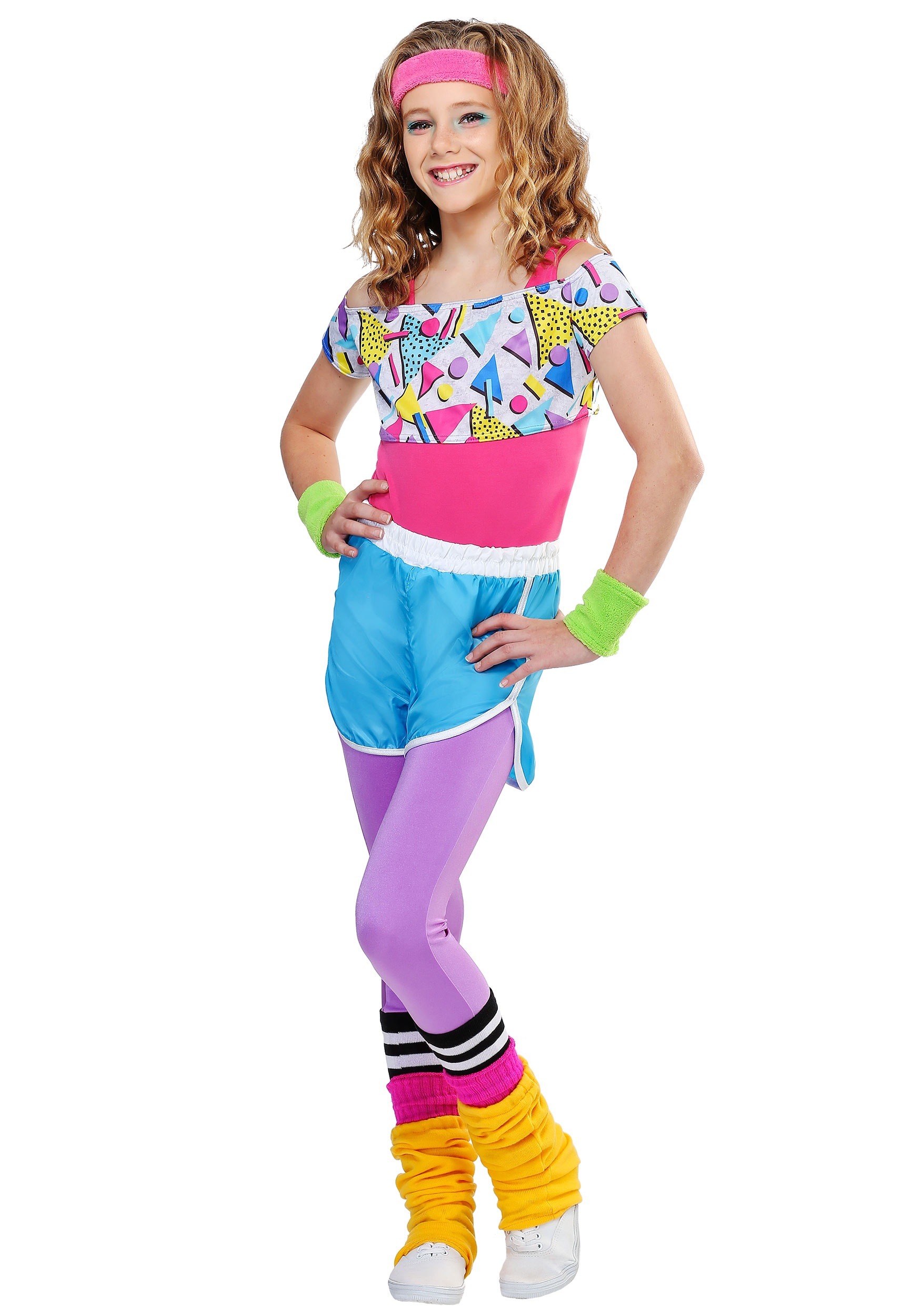 baby girl 80s costume