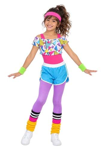 Girls Work It Out 80s Costume UPD