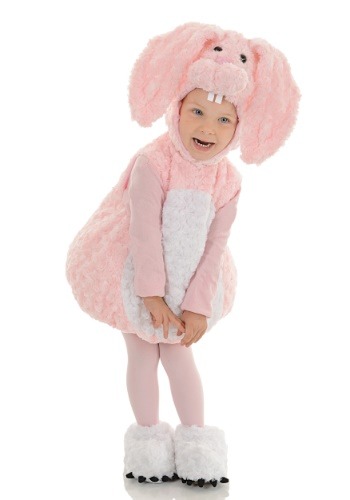 Toddler Pink Bunny Bubble Costume
