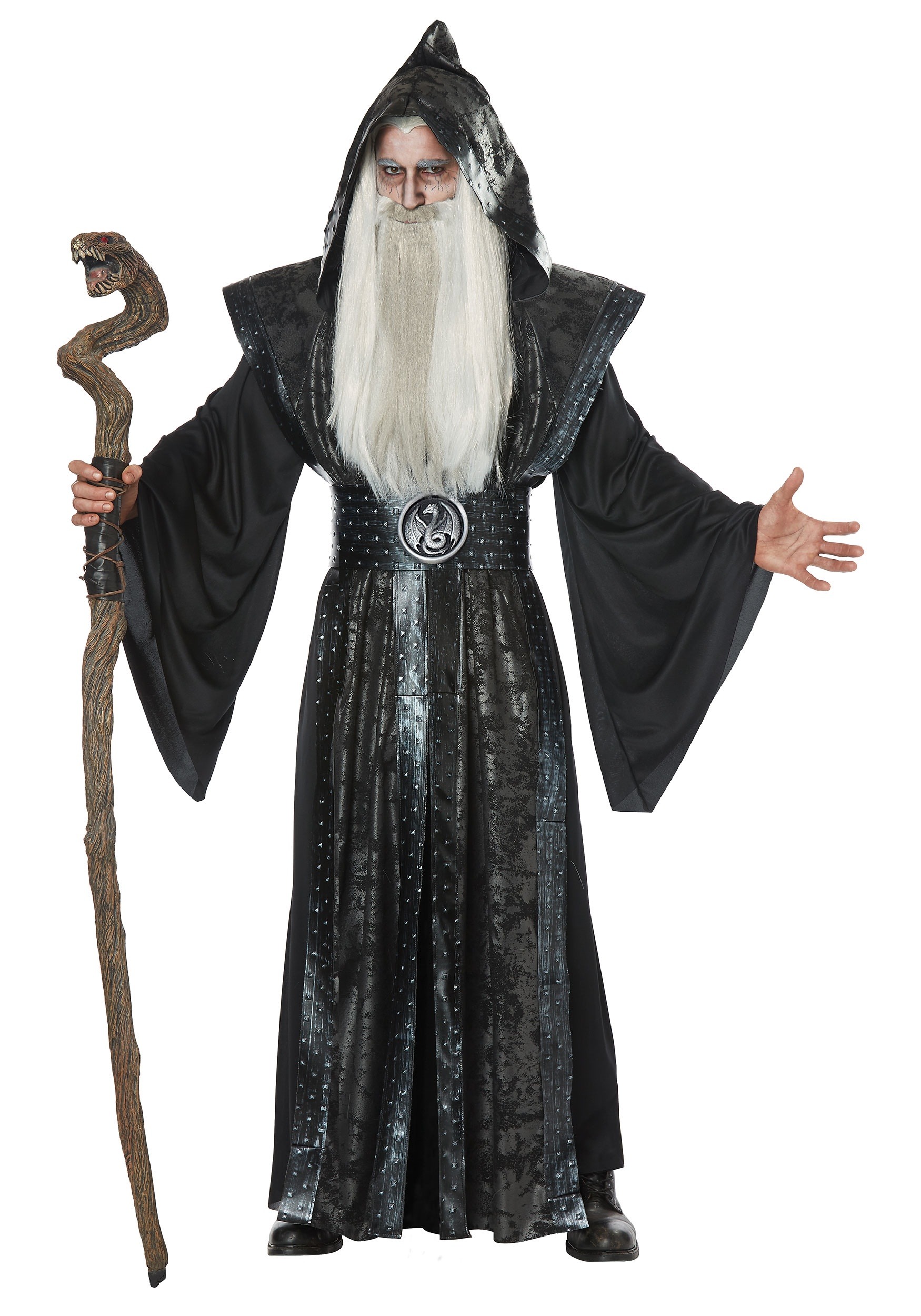 Guy In Dark Sorcerer Costume