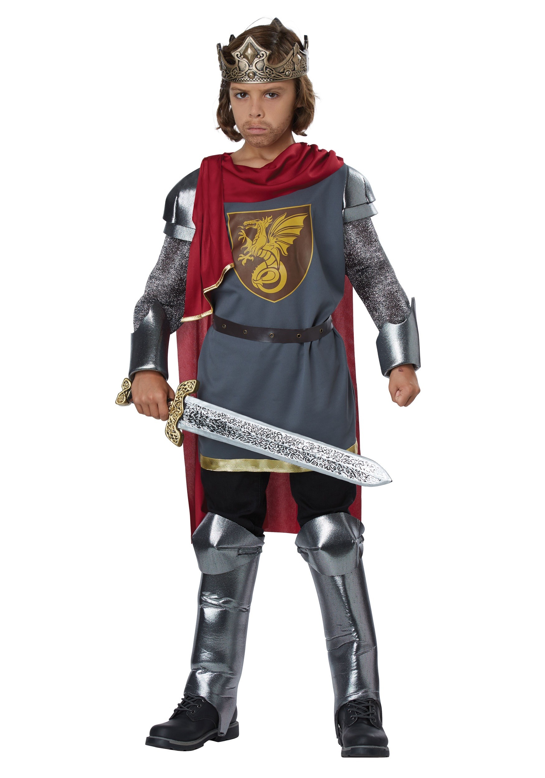 34. King Arthur Costume for Boys.