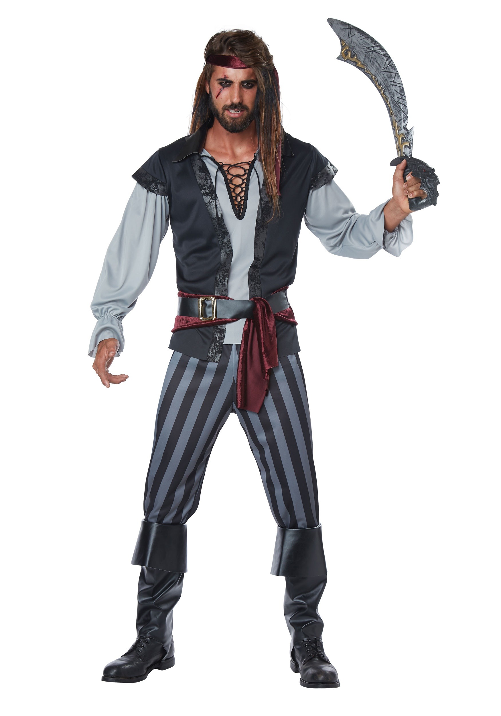 Scallywag Pirate Costume For Men 0144