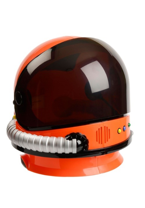 Kids Orange Astronaut Helmet