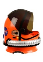Kids Orange Astronaut Helmet Alt 2