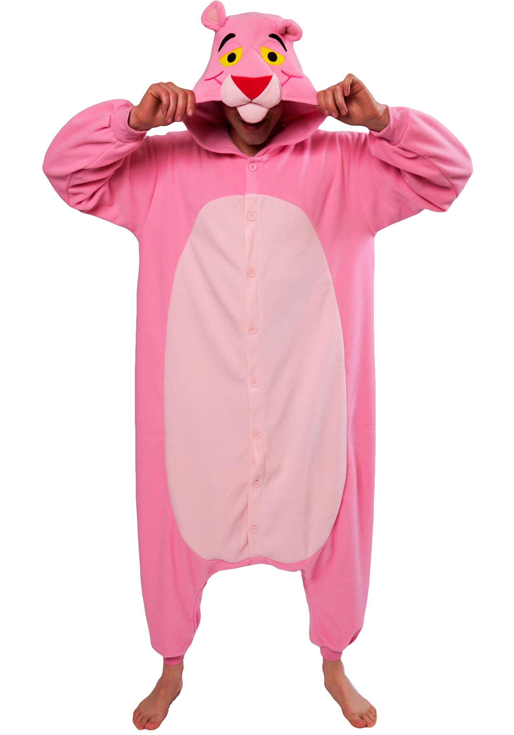 Pink Panther Costume - Personify The 90 Pink Panther Kigurumi Costume for.....