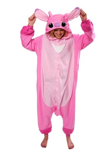Lilo and Stitch Angel Kigurumi Costume for Adults | Disney Costumes