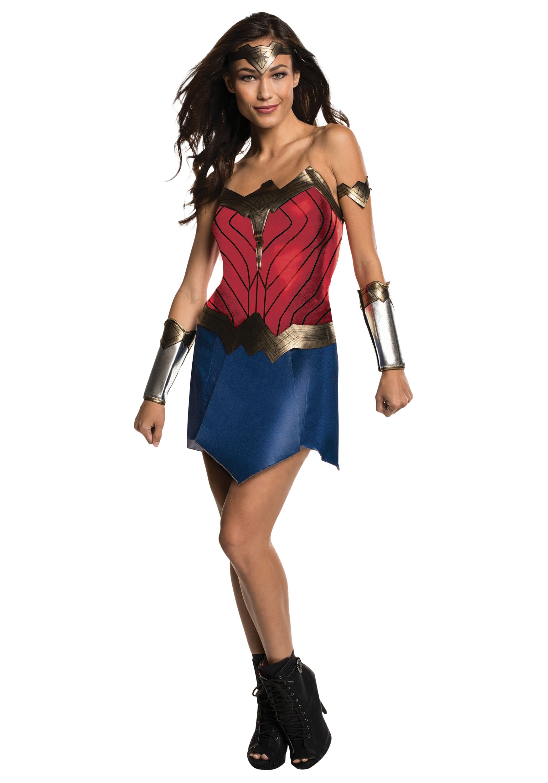 Disfraz de mujer clásica de Wonder Woman Classic Multicolor