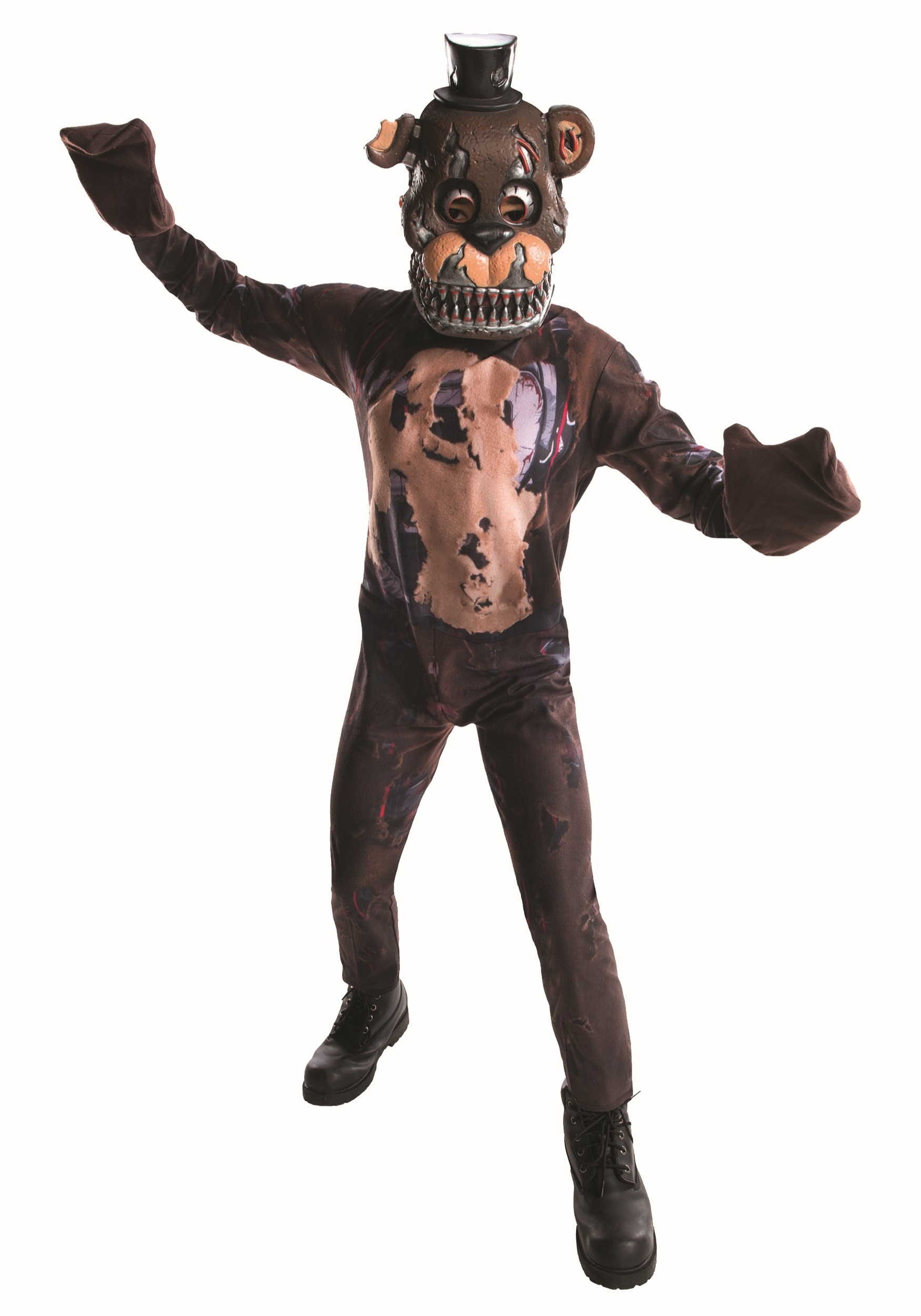 Five Nights At Freddy S Nightmare Freddy Costume For Boys