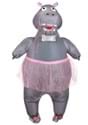 Adult Inflatable Hippo Costume flat