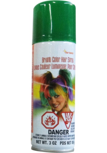 Green Hair Spray