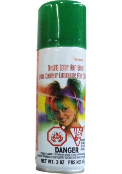 Green Hair Spray