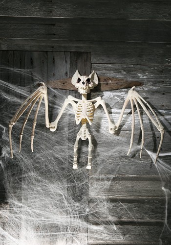 36-Inch Nocturnal Skeleton Bat Decoration | Animal Skeletons