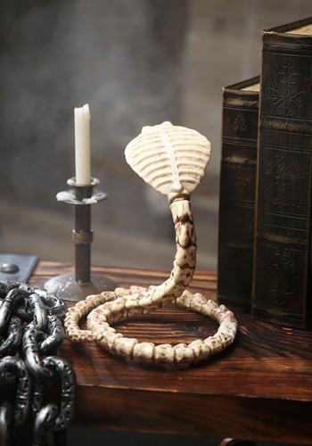 39" Cobra Skeleton Prop | Animal Skeletons Decorations