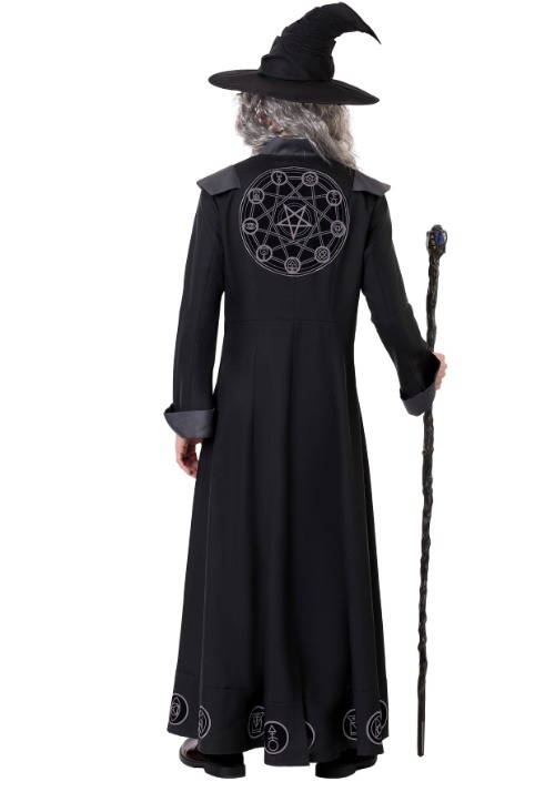 Men's Plus Size Warlock Costume | Wizard Robes