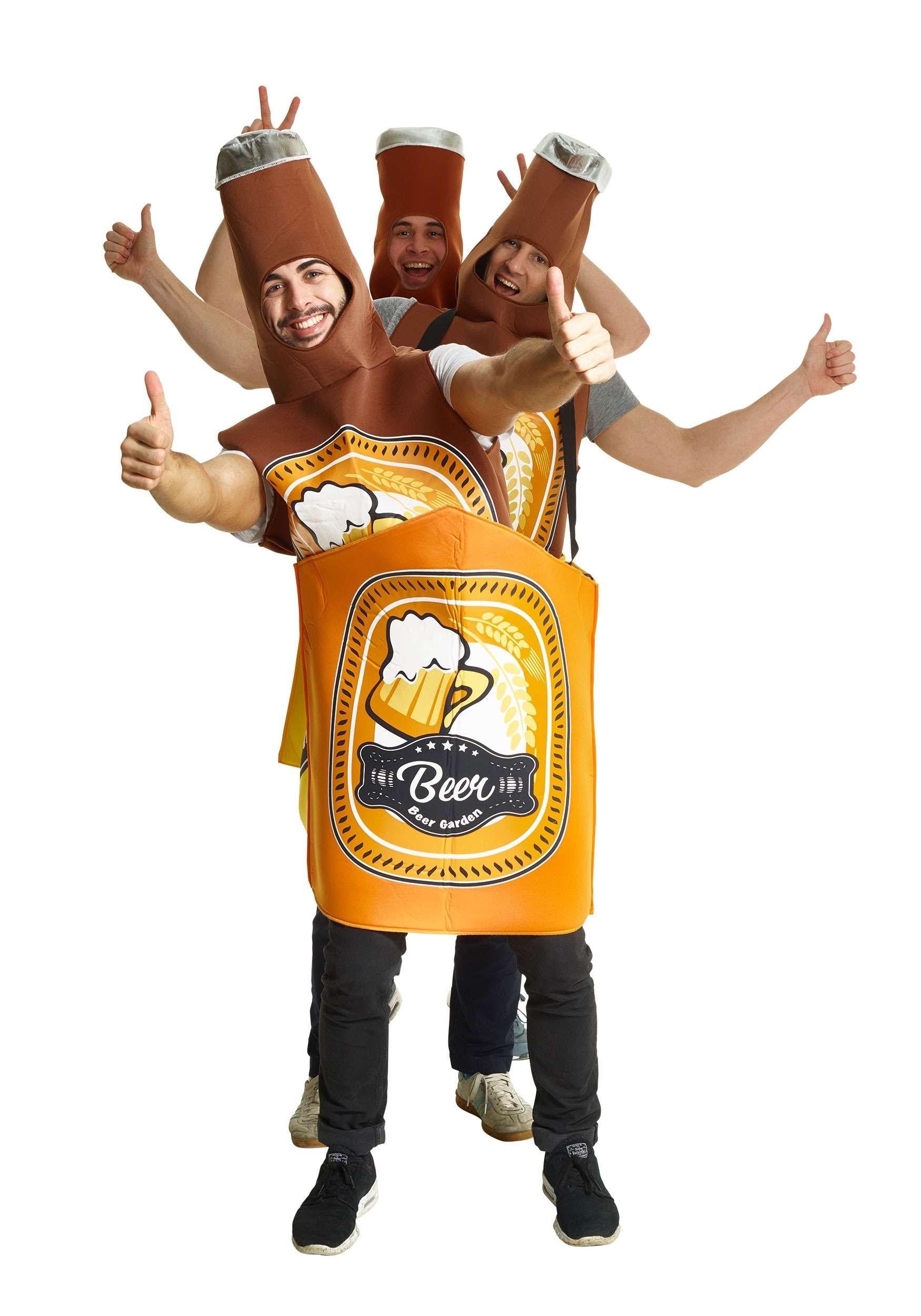 Beer Bottle Case Group Costume For Adults