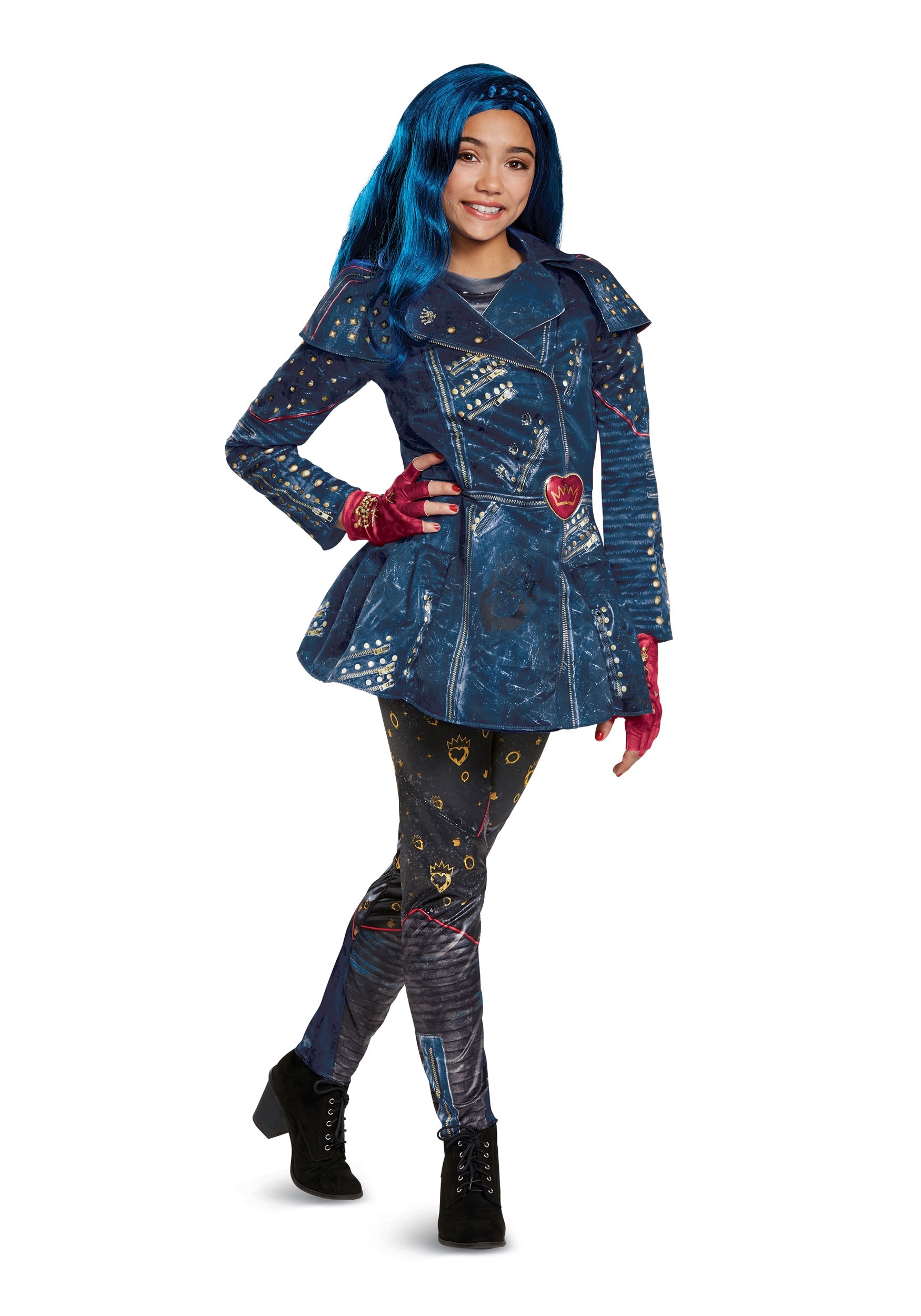 Girls Evie Deluxe Costume from Descendants 2