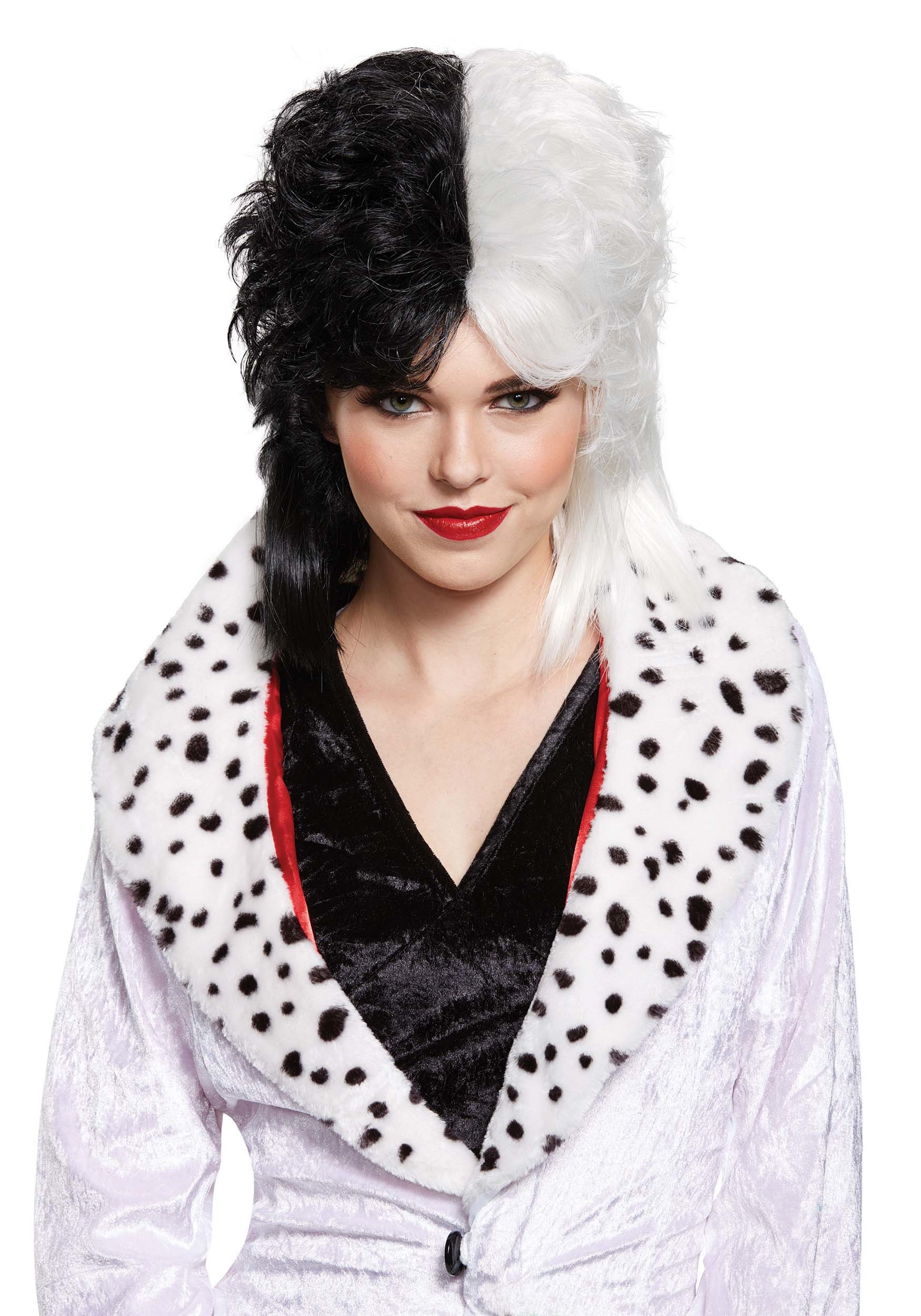 Cruella De Vil Deluxe Wig for Women