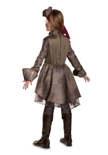 Captain Jack Sparrow Deluxe Costume for Girls