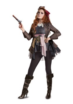 Women's Captain Jack Sparrow Deluxe Costume