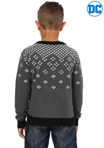 Batman Holiday Hat Ugly Christmas Sweater for Kids