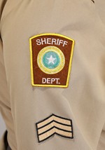 Plus Size Men's Sherriff Costume Alt 7